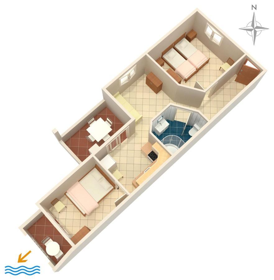 Seaside Secluded Apartments Cove Torac, Hvar - 575 Gdinj 외부 사진