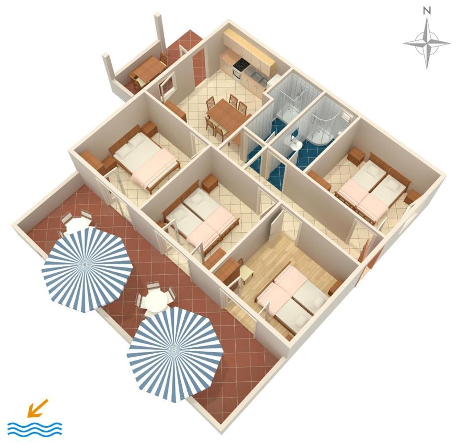 Seaside Secluded Apartments Cove Torac, Hvar - 575 Gdinj 외부 사진